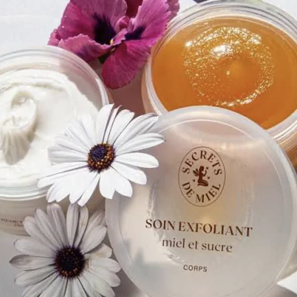 escale printanière, cosmétiques naturelle et française Secrets de miel