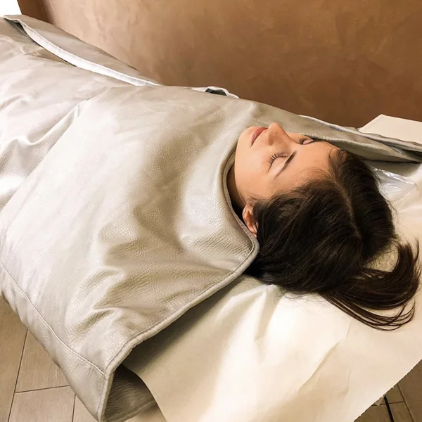 massage soin détox couverture thermosudation