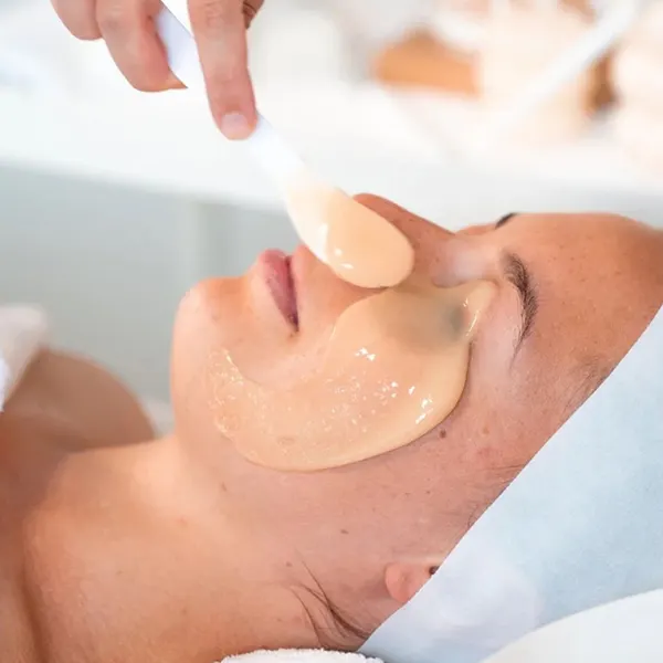 massage visage, rituel jelly mask